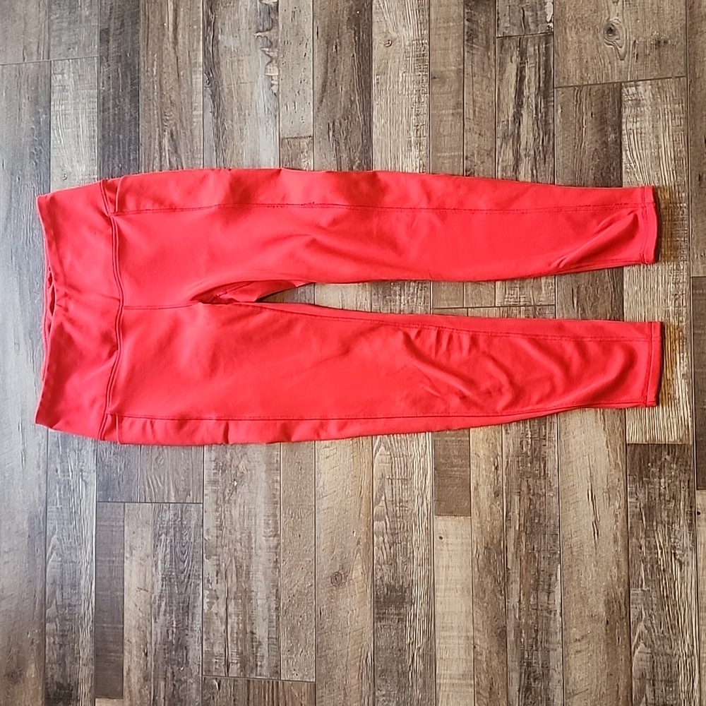 Spyder RED athletic fleece lined leggings XL